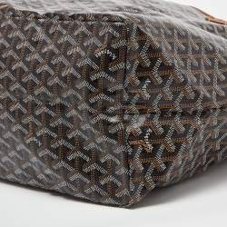 Goyard Brown Goyardine Coated Canvas and Leather Saint Louis GM Tote