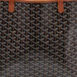 Goyard Brown Goyardine Coated Canvas and Leather Saint Louis GM Tote
