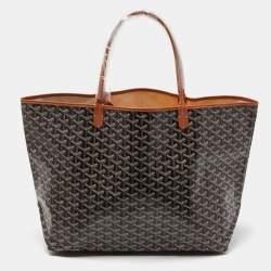 Goyard Brown Goyardine Coated Canvas and Leather Saint Louis GM Tote