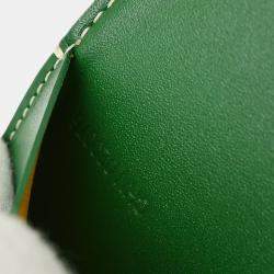 Goyard Castiglione Note Book Cover Green