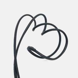 Pre Owned Goyard Black Leather Bag Charm