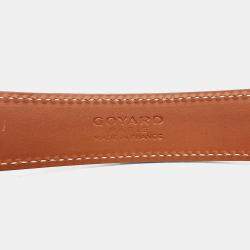 Pre Owned Goyard Leather Frigate Belt