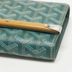 مملوكة مسبقًا حقيبة ميني مونت كارلو غويارد قماش مقوى غواردين بني و جلد