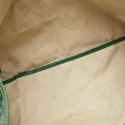 Goyard Green Goyardine Coated Canvas and Leather Stripe Saint Louis GM Tote