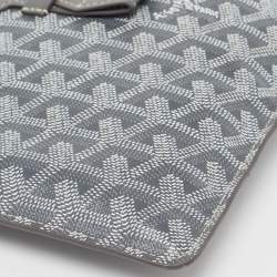 Goyard Grey Goyardine Coated Canvas Camondo Horizontal MM Clutch