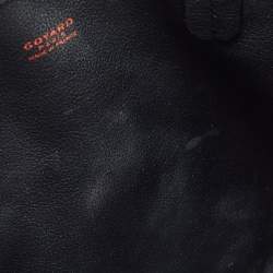 Goyard Black Goyardine Coated Canvas Anjou Mini Reversible Bag
