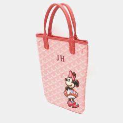 Goyard x Disney Pink Canvas Poitier Handbag