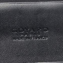 Goyard Black Goyardine Coated Canvas and Leather Richelieu Wallet