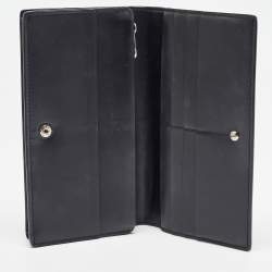 Goyard Black Goyardine Coated Canvas and Leather Richelieu Wallet