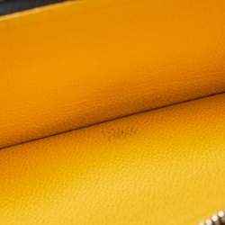 Goyard Black Goyardine Coated Canvas and Leather Richelieu Wallet