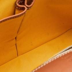 Goyard Brown Goyardine Coated Canvas and Leather Belvedere MM Saddle Bag