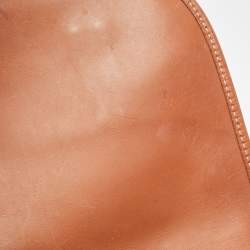 Goyard Brown Goyardine Coated Canvas and Leather Belvedere MM Saddle Bag