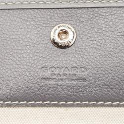 Pre Owned Goyard Grey Goyardine Coated Canvas and Leather Saint Louis PM Tote