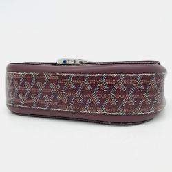 Goyard Bordeaux Goyardine Leather 233 Crossbody Bag