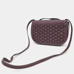 Goyard Bordeaux Goyardine Leather 233 Crossbody Bag