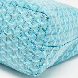 مملوكة مسبقًا حقيبة يد توتس جويارد سان لويس جلد وكانفاس مقوى جوياردين أحمر متوسطة