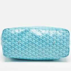 مملوكة مسبقًا حقيبة يد توتس جويارد سان لويس جلد وكانفاس مقوى جوياردين أحمر متوسطة