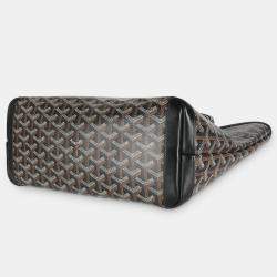 Goyard Black Goyardine Canvas Artois Tote Bag