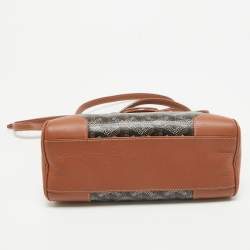 Goyard Brown Goyardine Coated Canvas and Leather Mini Saigon Top Handle Bag