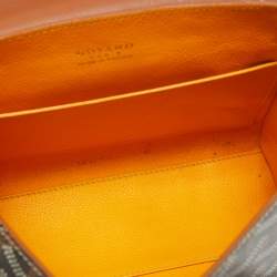Goyard Brown Goyardine Coated Canvas and Leather Mini Saigon Top Handle Bag