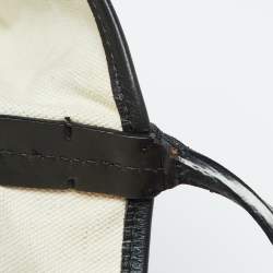Pre Owned Goyard Black Goyardine Coated Canvas and Leather Saint Louis GM Tote