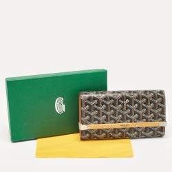 Goyard Brown Goyardine Coated Canvas and Leather Mini Monte Carlo Case
