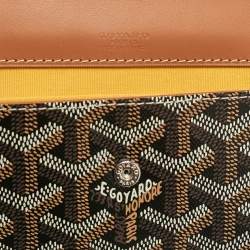 Goyard Brown Goyardine Coated Canvas and Leather Mini Monte Carlo Case