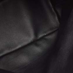 Pre Owned Goyard Black Goyardine Coated Canvas Mini Reversible Anjou Tote