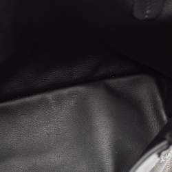 Pre Owned Goyard Black Goyardine Coated Canvas Mini Reversible Anjou Tote