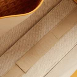 Goyard Mustard Goyardine Coated Canvas and Leather Rouette PM Bag