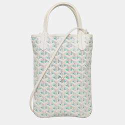 Goyard Whiite Poitiers Claire-Voie Bag