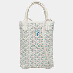 Goyard Whiite Poitiers Claire-Voie Bag