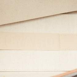 Pre Owned Goyard Brown Goyardine Coated Canvas and Leather Rouette PM Bag