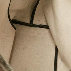 Pre Owned Goyard Black Goyardine Coated Canvas and Leather Artois PM Tote