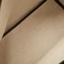 Pre Owned Goyard Black Goyardine Coated Canvas and Leather Artois PM Tote