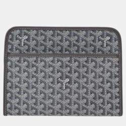 Goyard Gray Jouvence Tolietry GM Clutch Bag