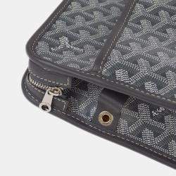 Goyard Gray Jouvence Tolietry GM Clutch Bag