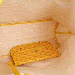 Goyard Yellow St. Louis PM Tote Handbag