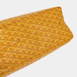 Goyard Yellow St. Louis PM Tote Handbag