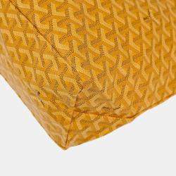 Goyard Yellow St. Louis PM Tote Handbag