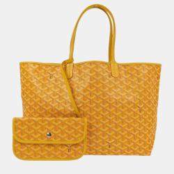 Goyard Yellow St. Louis PM Tote Handbag