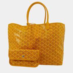 Goyard Yellow St. Louis PM Tote Handbag