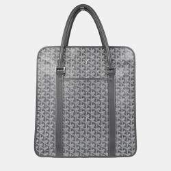 Goyard Gray Bourgogne Tote Handbag