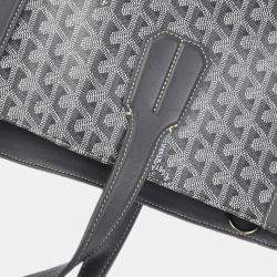 Pre Owned Goyard Gray Sac Voltaire Tote Handbag