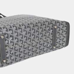 Pre Owned Goyard Gray Sac Voltaire Tote Handbag