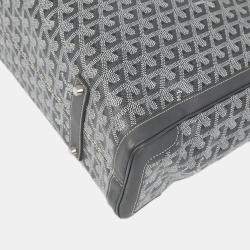 Pre Owned Goyard Gray Sac Voltaire Tote Handbag