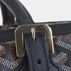 Goyard Black Stainless Steel PM Briefcase Handbag