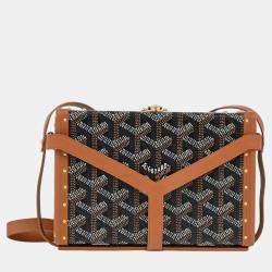 Goyard Brown Minaudiere Trunk Bag