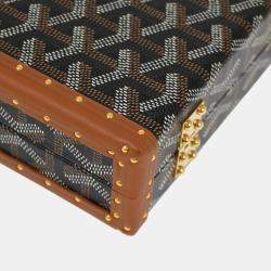 Goyard Brown Minaudiere Trunk Bag