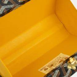 Goyard Brown Minaudiere Trunk Bag